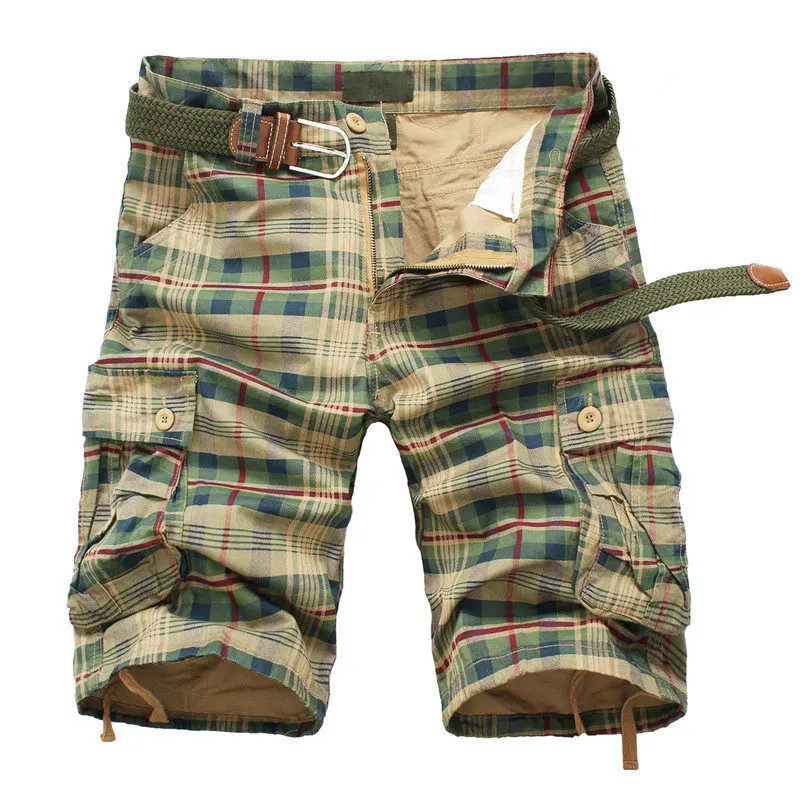 Men Shorts 2019 Fashion Plaid Beach Shorts Mens Casual Camo Camouflage Shorts Military Short Pants Male Bermuda Cargo Overalls
Men Shorts 2019 Fashion Plaid Beach Shorts Mens Casual Camo Camouflage Shorts Military Short Pants Male Bermuda Cargo Overalls