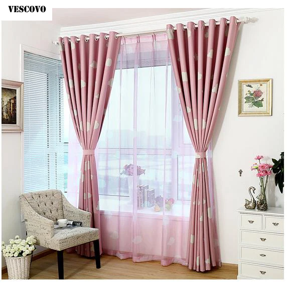 VESCOVO Blue Pink window curtains set for living room luxurious cotton sheer curtains tulle child customer size hook
VESCOVO Blue Pink window curtains set for living room luxurious cotton sheer curtains tulle child customer size hook