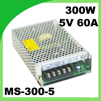 MS-300-5 led driver ac-dc 300w 5VDC 60A switching model power supply miniature converter
MS-300-5 led driver ac-dc 300w 5VDC 60A switching model power supply miniature converter