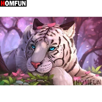 HOMFUN Full Square/Round Drill 5D DIY Diamond Painting "Animal tiger" 3D Diamond Embroidery Cross Stitch Home Decor A19008
HOMFUN Full Square/Round Drill 5D DIY Diamond Painting "Animal tiger" 3D Diamond Embroidery Cross Stitch Home Decor A19008