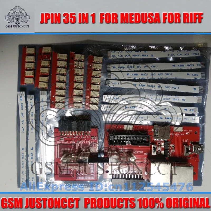 JPIN 33 in1+ISP EMMC ADAPTER 3 IN 1 for Samsumg LG without welding pinouts work with RIFF ORT GPG MEDUSA JTAG
JPIN 33 in1+ISP EMMC ADAPTER 3 IN 1 for Samsumg LG without welding pinouts work with RIFF ORT GPG MEDUSA JTAG