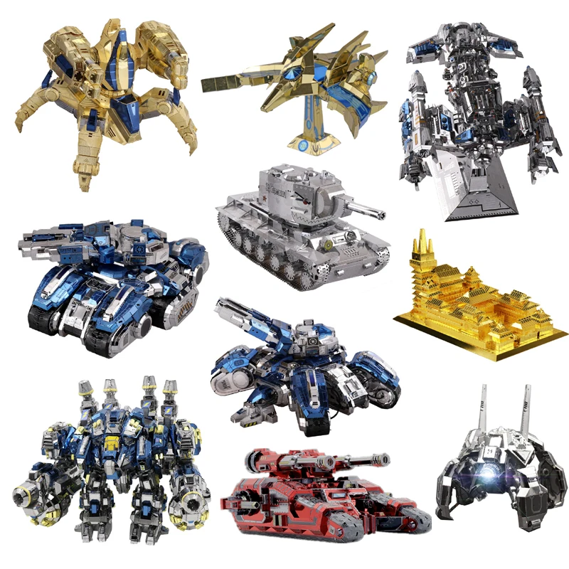 MU 3D Metal Puzzle Siege Tank Battle Cruiser Model DIY 3D Laser Cutting Assemble Jigsaw Toys Desktop decoration GIFT For Adults
MU 3D Metal Puzzle Siege Tank Battle Cruiser Model DIY 3D Laser Cutting Assemble Jigsaw Toys Desktop decoration GIFT For Adults