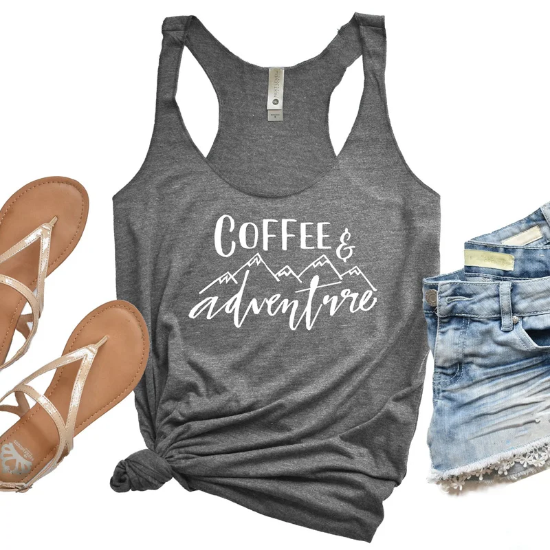 Vest Coffee & Adventure Printed Tank Tops New Summer Fashion Flowy Racerback Outdoor Tanks Women Casual Graphic Hiking Tee Shirt
Vest Coffee & Adventure Printed Tank Tops New Summer Fashion Flowy Racerback Outdoor Tanks Women Casual Graphic Hiking Tee Shirt
