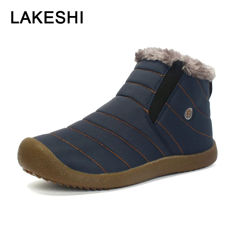 Waterproof Men Boots Winter Ankle Boots Warm Cotton Shoes Man Non-Slip Fashion Men Snow Boots Walking Shoes Round Toe Male Shoes 
Waterproof Men Boots Winter Ankle Boots Warm Cotton Shoes Man Non-Slip Fashion Men Snow Boots Walking Shoes Round Toe Male Shoes