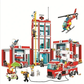 City Series The Fire Station Model Building Block Brick Toy For Children birthday Gift 10831 Kids Gifts dropshipping
City Series The Fire Station Model Building Block Brick Toy For Children birthday Gift 10831 Kids Gifts dropshipping