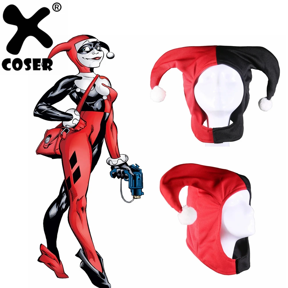 XCOSER Harley Quinn Mask Classic Headwear Suicide Squad Joker Cosplay Accessories Halloween Cosplay Prop Christmas Gift Women
XCOSER Harley Quinn Mask Classic Headwear Suicide Squad Joker Cosplay Accessories Halloween Cosplay Prop Christmas Gift Women