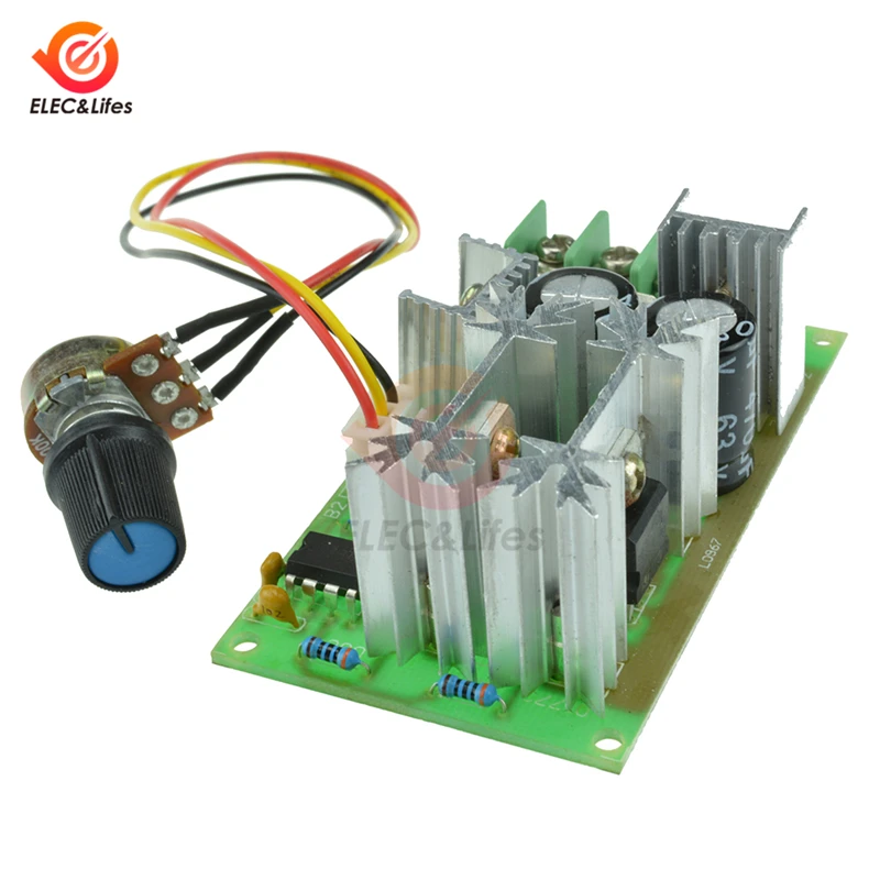 High Power 1200W 20A PWM DC Motor Speed Controller Speed Control Switch Regulator DC 10~60V 20A Current Regulator Drive module
High Power 1200W 20A PWM DC Motor Speed Controller Speed Control Switch Regulator DC 10~60V 20A Current Regulator Drive module