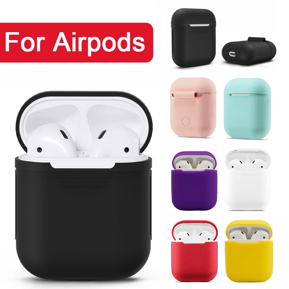Soft Silicone Case for Airpods Apple Wireless Earphone Charging Case for Airpods 2 Protector Cover Waterproof Case for Air Pods
Soft Silicone Case for Airpods Apple Wireless Earphone Charging Case for Airpods 2 Protector Cover Waterproof Case for Air Pods