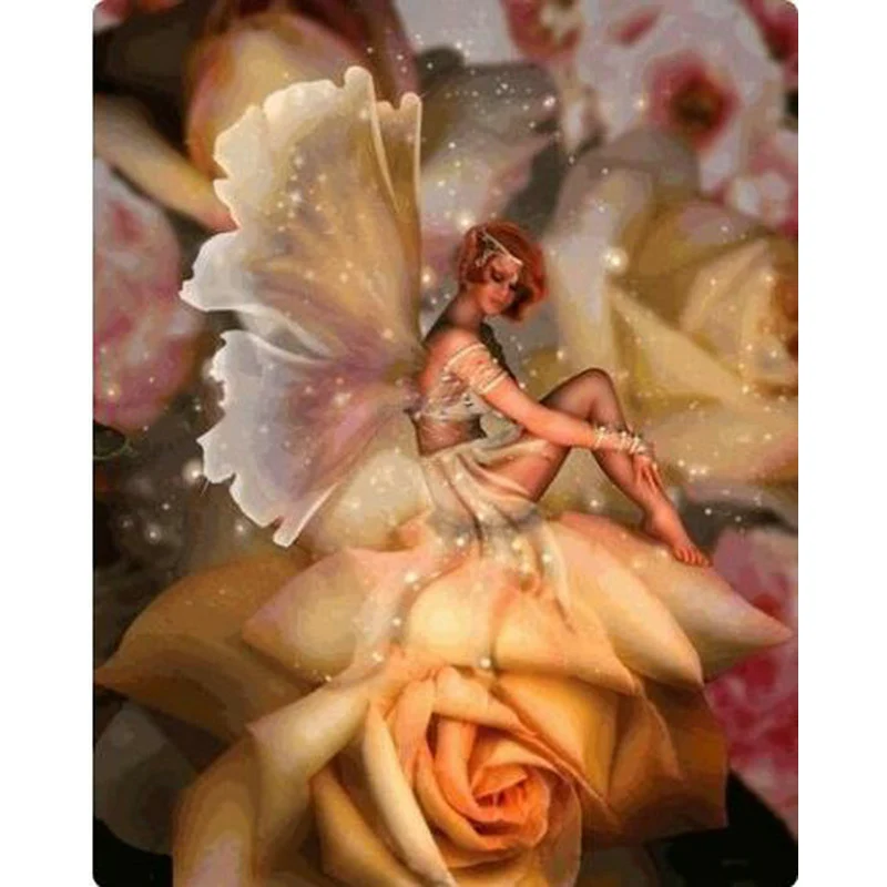 YIKEE Diamond Painting Full Square Angel Girl 5D DIY Diamond Embroidery Mosaic Picture Of Rhinestone Decoration Home k615
YIKEE Diamond Painting Full Square Angel Girl 5D DIY Diamond Embroidery Mosaic Picture Of Rhinestone Decoration Home k615