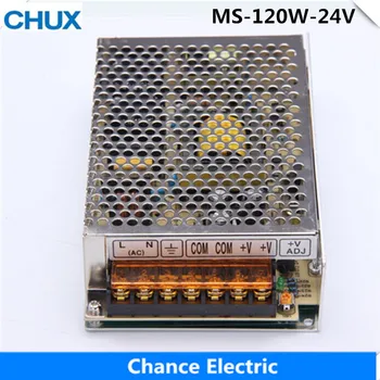 CHUX 120w 24v Switching Power Supply Small Volume LED Strip light AC to DC (MS-120W-24V) Single Output 5A Power Suppyliers
CHUX 120w 24v Switching Power Supply Small Volume LED Strip light AC to DC (MS-120W-24V) Single Output 5A Power Suppyliers
