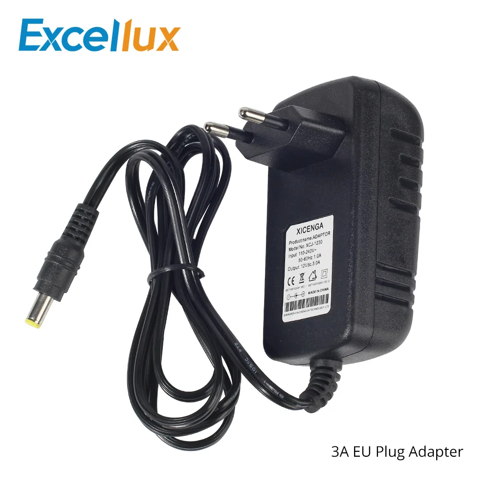 DC 12V Power Adapter AC100-240V Lighting Transformers Output DC12V 3A EU or US plug Power Supply For LED Strip light Bar light
DC 12V Power Adapter AC100-240V Lighting Transformers Output DC12V 3A EU or US plug Power Supply For LED Strip light Bar light