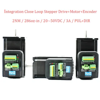 3pcs/ Lot Nema23 2Nm DC36V Integrated Closed Loop Stepper Drive+ Motor+ Position Encoder
3pcs/ Lot Nema23 2Nm DC36V Integrated Closed Loop Stepper Drive+ Motor+ Position Encoder