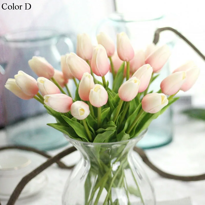 1PC PU Tulips Artificial Flowers Real touch artificiales para decora mini Tulip for Home Wedding decoration Flowers
1PC PU Tulips Artificial Flowers Real touch artificiales para decora mini Tulip for Home Wedding decoration Flowers