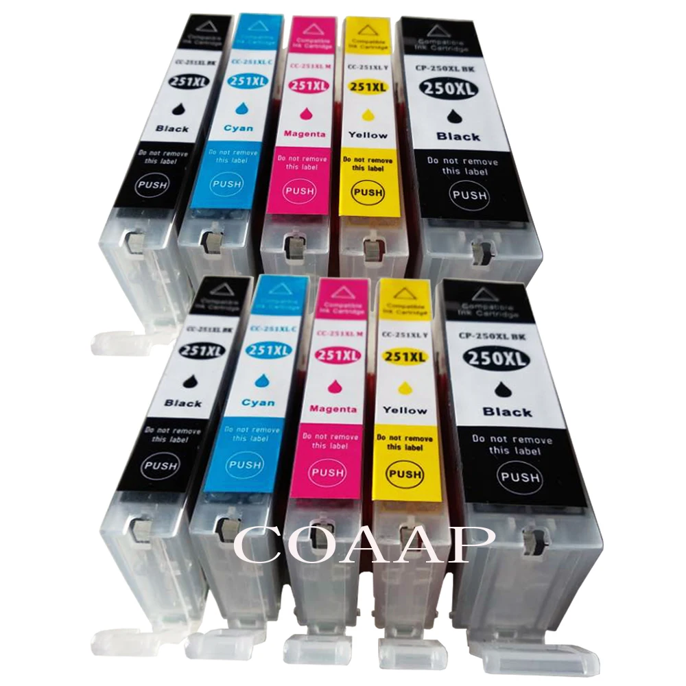 10 Compatible PGI 250 CLI 251 ink Cartridge For CANON PIXMA MG6150 MG6250 MG6320 MG5250 MG7120 iP8720 MG7520 IX6550 printer
10 Compatible PGI 250 CLI 251 ink Cartridge For CANON PIXMA MG6150 MG6250 MG6320 MG5250 MG7120 iP8720 MG7520 IX6550 printer