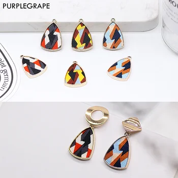 6pcs Color Retention Alloy Pendant DIY Earrings Jewelry Accessories Handmade Material Color Printing
6pcs Color Retention Alloy Pendant DIY Earrings Jewelry Accessories Handmade Material Color Printing