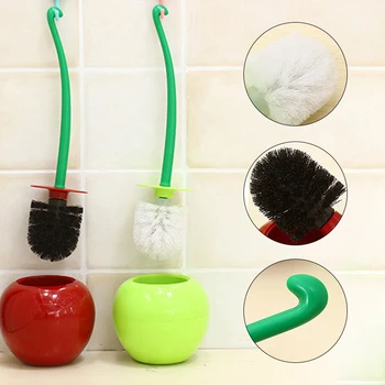 Creative Red & Green Lovely Cherry Shape Lavatory Brush Toilet Brush & Holder Set
Creative Red & Green Lovely Cherry Shape Lavatory Brush Toilet Brush & Holder Set