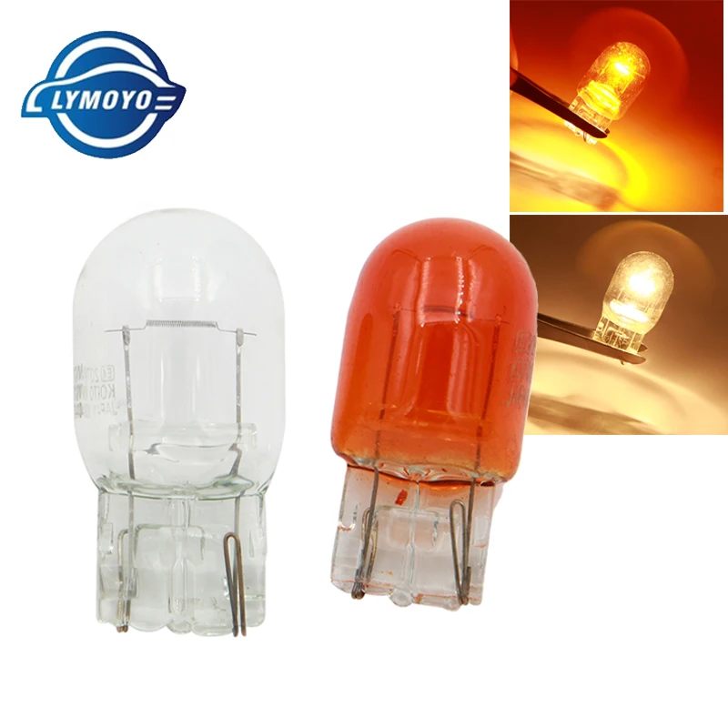 LYMOYO 100pcs auto T20 w21/5w 7440 7443 halogen lamp warm white amber Tail Light brake bulbs Stop Light Rear Turn Signal 12v
LYMOYO 100pcs auto T20 w21/5w 7440 7443 halogen lamp warm white amber Tail Light brake bulbs Stop Light Rear Turn Signal 12v