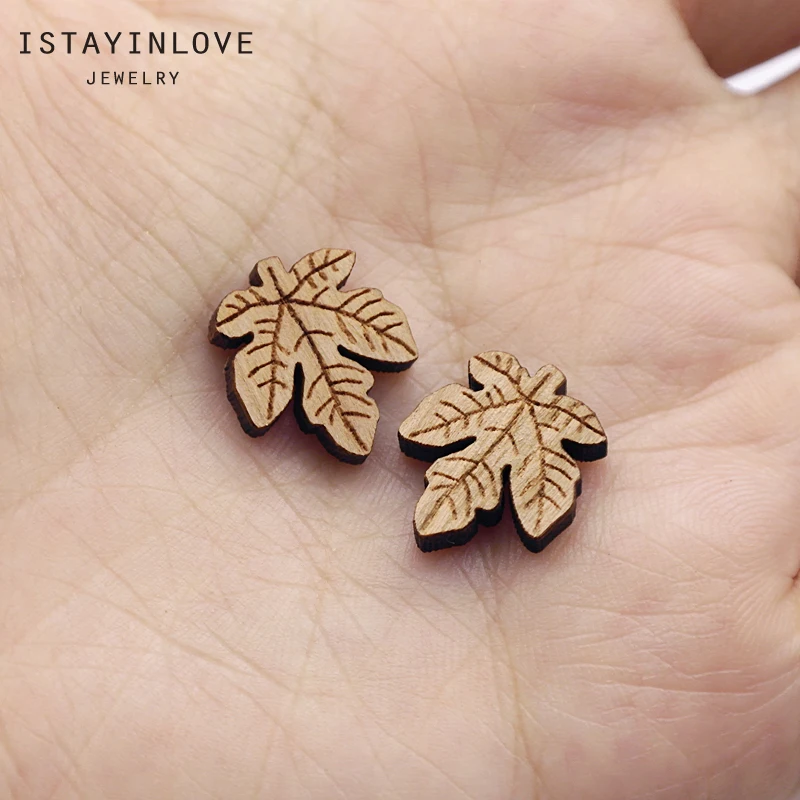 Handmade Jewelry Making Supplies Beads Laser Cut Wooden Plant Leaf Charm For DIY Necklace Earring Brooch Ring SWC284 4
Handmade Jewelry Making Supplies Beads Laser Cut Wooden Plant Leaf Charm For DIY Necklace Earring Brooch Ring SWC284 4