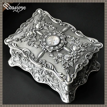 Quality Vintage Pandora Painted European Style Korean Princess Jewelry Box Double Deck Ring Holder Girl Gift Jewelry Casket 2018
Quality Vintage Pandora Painted European Style Korean Princess Jewelry Box Double Deck Ring Holder Girl Gift Jewelry Casket 2018
