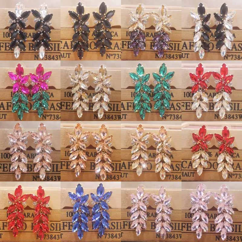Zerong Brand Wedding Bridal Statement Crystal Earrings Women Rhinestone Drop Dangle Earrings Party Jewelry accessoreis earring
Zerong Brand Wedding Bridal Statement Crystal Earrings Women Rhinestone Drop Dangle Earrings Party Jewelry accessoreis earring