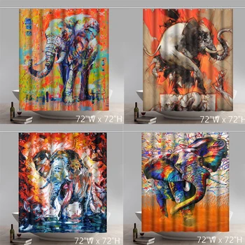 Personalized Liberty Art Painting Elephant Goddess Marta Colorful Vanni Saltarelli Bathroom Waterproof Shower Curtain Sets
Personalized Liberty Art Painting Elephant Goddess Marta Colorful Vanni Saltarelli Bathroom Waterproof Shower Curtain Sets
