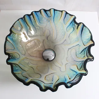 Bathroom countertop basin tempered glass bathroom glass art basin wash basin LO626532
Bathroom countertop basin tempered glass bathroom glass art basin wash basin LO626532