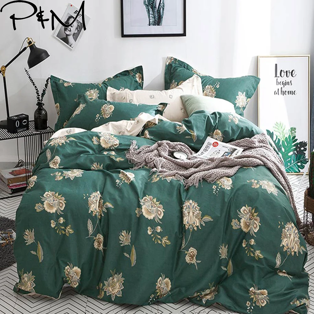 PAPA&MIMA bedding set flower Pattern cotton fabric King Queen Double Single Twin Size duvet cover set flat sheet pillowcase
PAPA&MIMA bedding set flower Pattern cotton fabric King Queen Double Single Twin Size duvet cover set flat sheet pillowcase