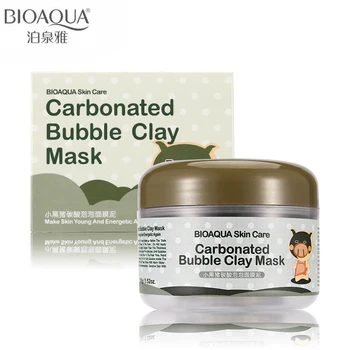 30pcsBIOAQUA Brand Skin Care Oxygen Bubbles Carbonate Mud Mask Acne Blackhead Treatment Hydrating Moisturizing Facial Masks 100g
30pcsBIOAQUA Brand Skin Care Oxygen Bubbles Carbonate Mud Mask Acne Blackhead Treatment Hydrating Moisturizing Facial Masks 100g
