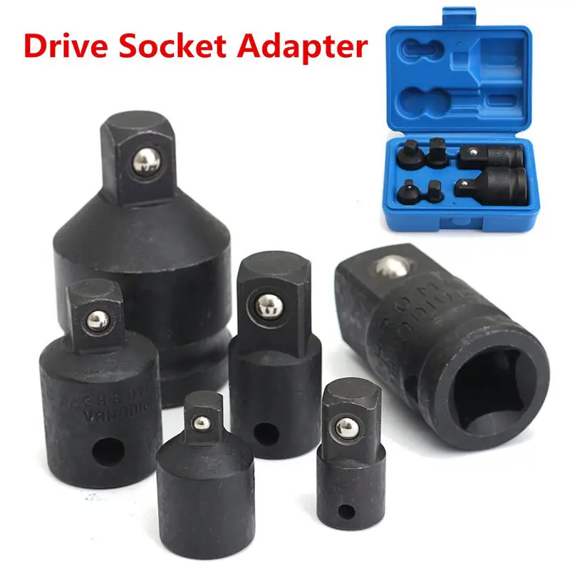 1/4 3/8 1/2 3/4 inch Air Impact Ratchet Adapter Air Impact Wrench Reducer Heavy Drive Socket Adapter for Hand Tool Set
1/4 3/8 1/2 3/4 inch Air Impact Ratchet Adapter Air Impact Wrench Reducer Heavy Drive Socket Adapter for Hand Tool Set