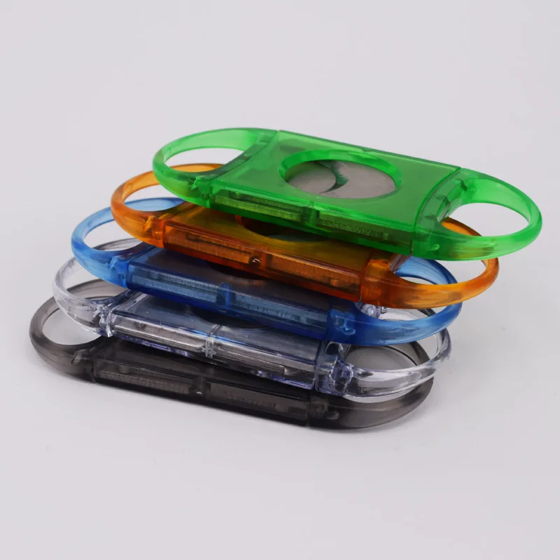 New arrival! High-end Gadgets Plastic Sharp Dual Blades Cigar Cutter Cigar scissors
New arrival! High-end Gadgets Plastic Sharp Dual Blades Cigar Cutter Cigar scissors