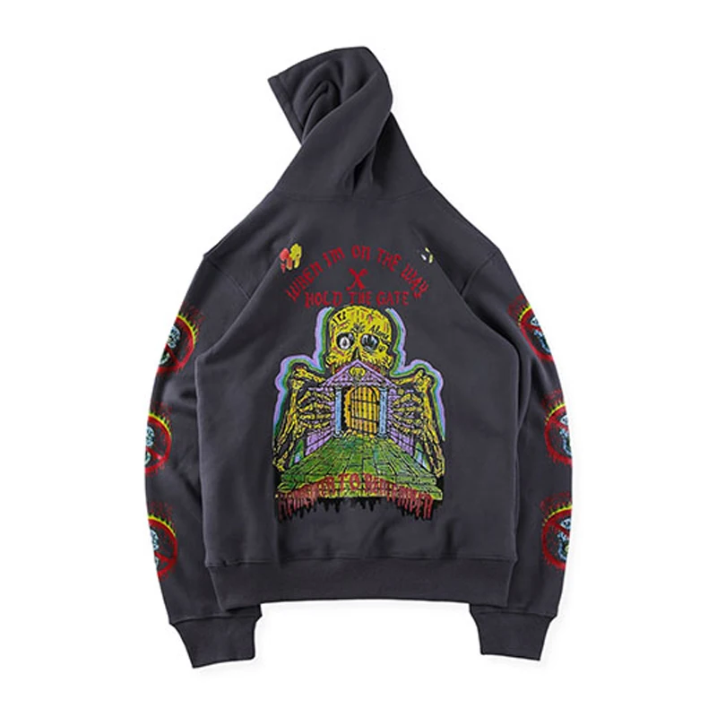 Hip Hop XXXTentacion Kanye West SEASON 6 Hoodies Men Women 1:1 Cotton Ghost Skeleton Graffiti XXXTentacion SEASON 6 Sweatshirts
Hip Hop XXXTentacion Kanye West SEASON 6 Hoodies Men Women 1:1 Cotton Ghost Skeleton Graffiti XXXTentacion SEASON 6 Sweatshirts