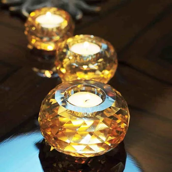 Crystal glass candle holder Circular Candlestick centros de mesa para boda gold candle holders candles wedding home decoration
Crystal glass candle holder Circular Candlestick centros de mesa para boda gold candle holders candles wedding home decoration