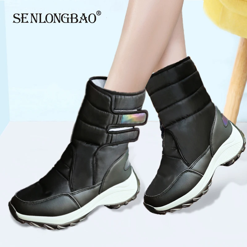 Brand New Winter women Fashion Snow boots Women Warm Plush boots Female high wedge waterproof Boots For Women Hiking Boots
Brand New Winter women Fashion Snow boots Women Warm Plush boots Female high wedge waterproof Boots For Women Hiking Boots