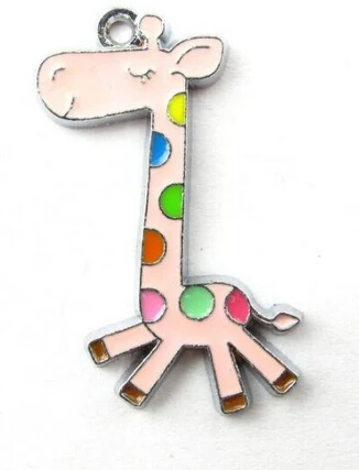 New 50pcs Cartoon Animals Giraffe Pink Enamel Metal Charm Pendants DIY Necklace Jewelry Making A59
New 50pcs Cartoon Animals Giraffe Pink Enamel Metal Charm Pendants DIY Necklace Jewelry Making A59