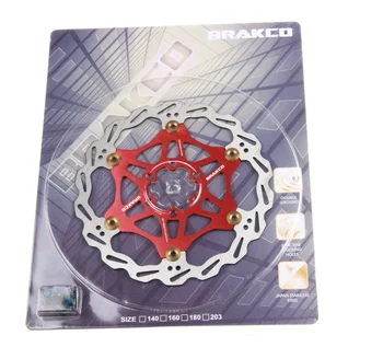 Brakco Bike Brake Disc Rotors Floating Disc Rotors 160/180/203mm Red Blue Black 3 colors from DR06
Brakco Bike Brake Disc Rotors Floating Disc Rotors 160/180/203mm Red Blue Black 3 colors from DR06
