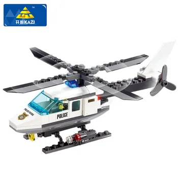 Hot Building Blocks Police Station Building Blocks 102pcs Helicopter Model Blocks Educational Playmobil Toys For Children
Hot Building Blocks Police Station Building Blocks 102pcs Helicopter Model Blocks Educational Playmobil Toys For Children