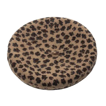 DOUBCHOW Women Wool Leopard Dots Pattern Artist French Berets Hats 2019 New Classical Juniors Girls Baret Beanie Flat Hat
DOUBCHOW Women Wool Leopard Dots Pattern Artist French Berets Hats 2019 New Classical Juniors Girls Baret Beanie Flat Hat