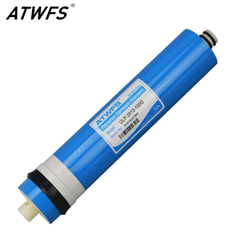 ATWFS 100 gpd RO Membrane Water Purifier Osmosis Membrane Reverse Osmosis System Water Filter Cartridge
ATWFS 100 gpd RO Membrane Water Purifier Osmosis Membrane Reverse Osmosis System Water Filter Cartridge