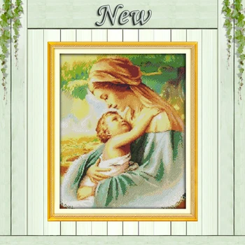 Mother of Christ and baby Child Jesus Counted print on cloth DMC 14CT 11CT Cross Stitch Needlework kit Embroidery Set,home Decor
Mother of Christ and baby Child Jesus Counted print on cloth DMC 14CT 11CT Cross Stitch Needlework kit Embroidery Set,home Decor