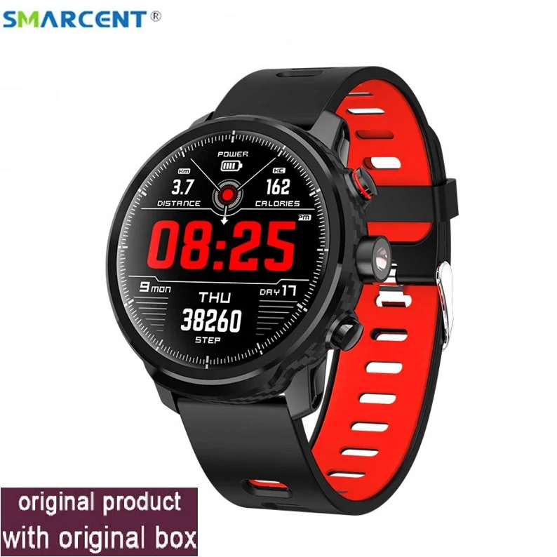 Smarcent L5 Bluetooth Smart Watch Heart Rate Monitor IP68 Waterproof Swimming Smartwatch Color Touch Screen men watch PK L2 L3
Smarcent L5 Bluetooth Smart Watch Heart Rate Monitor IP68 Waterproof Swimming Smartwatch Color Touch Screen men watch PK L2 L3