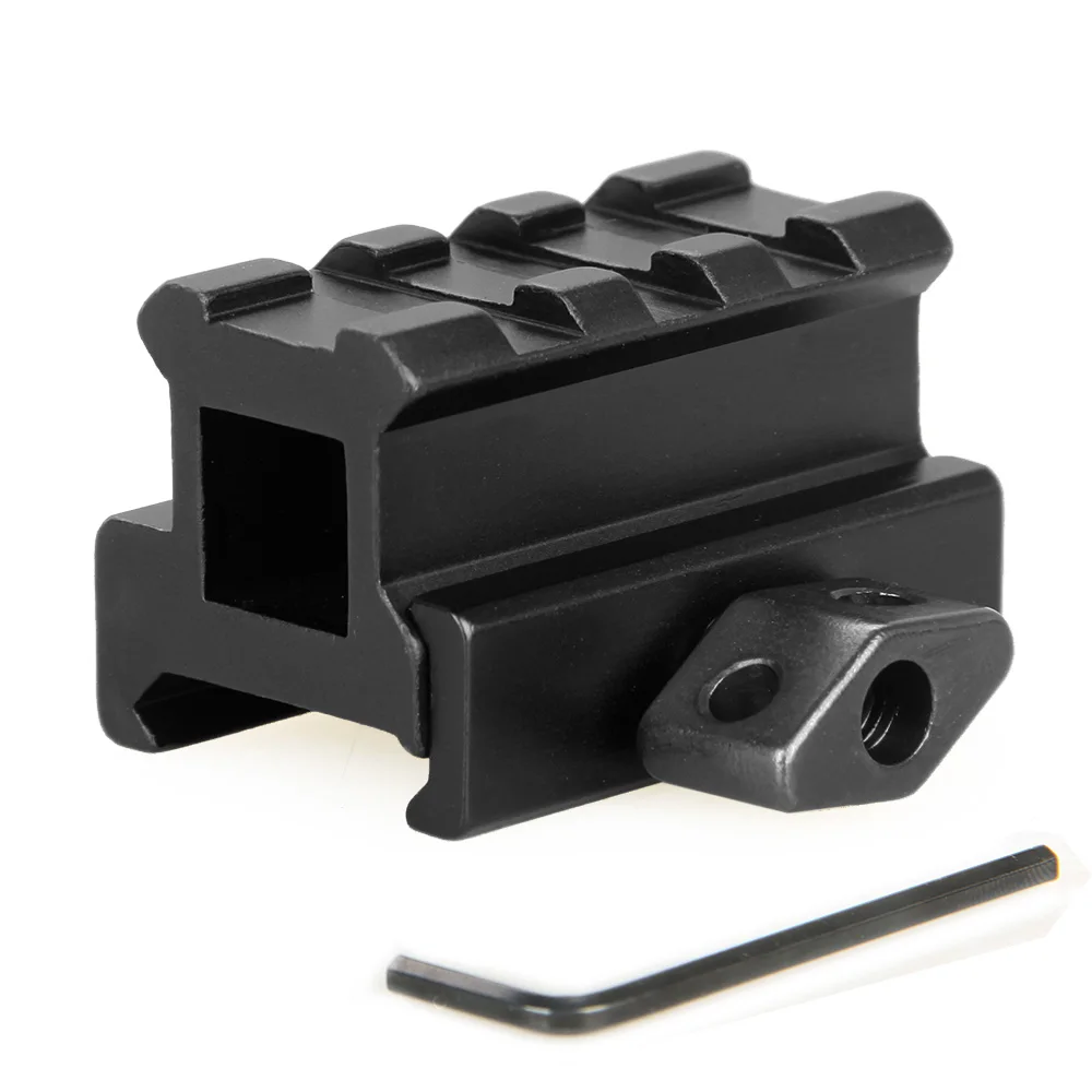 CANIS LATRANS Weaver Picatinny Riser Rail Mount 4/5 Inch 21MM Hight Profile 3 Slots Fit 20MM Rail For Red Dot Scope OS22-0219
CANIS LATRANS Weaver Picatinny Riser Rail Mount 4/5 Inch 21MM Hight Profile 3 Slots Fit 20MM Rail For Red Dot Scope OS22-0219