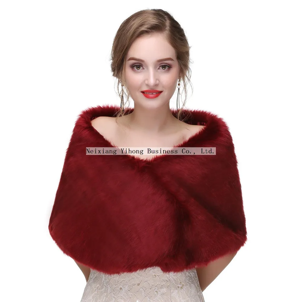 PJ048 Women Faux Fur Shawl Wraps Stole Cloak Coat Sweater Cape for Evening Party/Bridal/Bridesmaids
PJ048 Women Faux Fur Shawl Wraps Stole Cloak Coat Sweater Cape for Evening Party/Bridal/Bridesmaids
