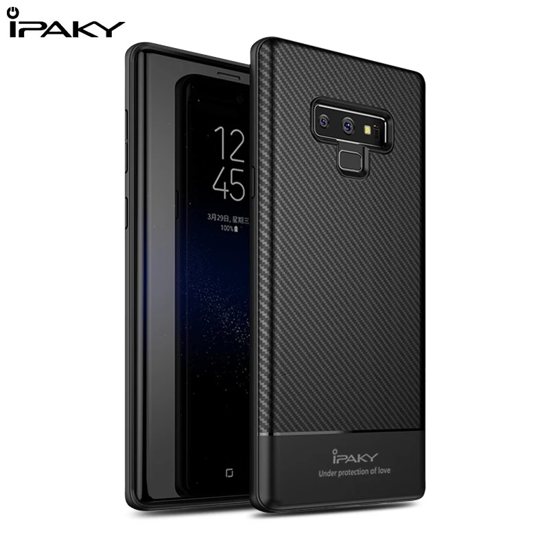 For Samsung Note 9 Soft Silicone Case iPaky Shockproof TPU Carbon Fiber Pattern Case For Samsung Galaxy Note 9 Note9 Case Cover
For Samsung Note 9 Soft Silicone Case iPaky Shockproof TPU Carbon Fiber Pattern Case For Samsung Galaxy Note 9 Note9 Case Cover