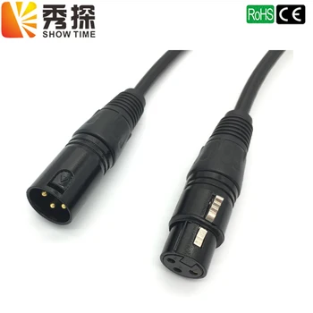 Free Shipping 1-10m Meta DMX Cable 3.2ft/1m 3-Pin Signal XLR Connection DMX512 Stage Light Cable Wire Male to Female
Free Shipping 1-10m Meta DMX Cable 3.2ft/1m 3-Pin Signal XLR Connection DMX512 Stage Light Cable Wire Male to Female