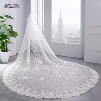 2018 Real Photos High Quality 1 Tiers Blush Cover Face Cathedral Shining Sequined Lace Wedding Veil with Comb New Bridal Veil
2018 Real Photos High Quality 1 Tiers Blush Cover Face Cathedral Shining Sequined Lace Wedding Veil with Comb New Bridal Veil