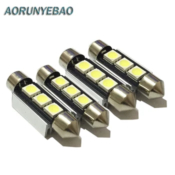 AORUNYEBAO 4pcs Festoon 36mm 39mm 41mm C5W CANBUS NO Error Auto Light 5050 LED Car Interior Dome Lamp Reading Lights Bulb 12V
AORUNYEBAO 4pcs Festoon 36mm 39mm 41mm C5W CANBUS NO Error Auto Light 5050 LED Car Interior Dome Lamp Reading Lights Bulb 12V