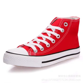 fashion Classic Women Canvas Shoes new Spring autumn High Top Flats Women Vulcanized Shoes Factory Casual Couple shoes sneakers 
fashion Classic Women Canvas Shoes new Spring autumn High Top Flats Women Vulcanized Shoes Factory Casual Couple shoes sneakers