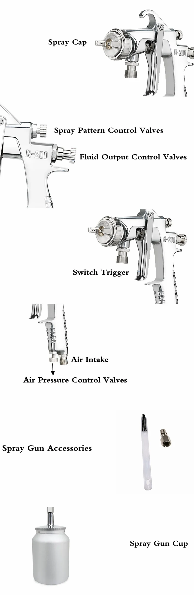 Professional Paint Spray Gun