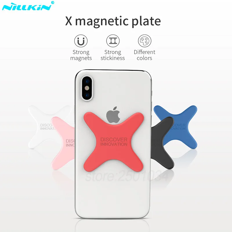 

NILLKIN X Magnetic Plate Help Enhance the magnetism Specially Designed for Car magnetic Wireless charger for iPhone for Samsung