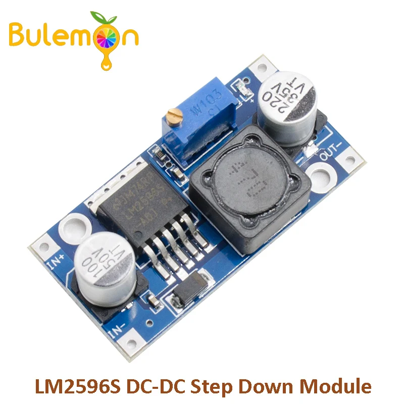 LM2596S DC-DC Step Down Adjustable Power Supply Module Power Converter Buck Module
LM2596S DC-DC Step Down Adjustable Power Supply Module Power Converter Buck Module